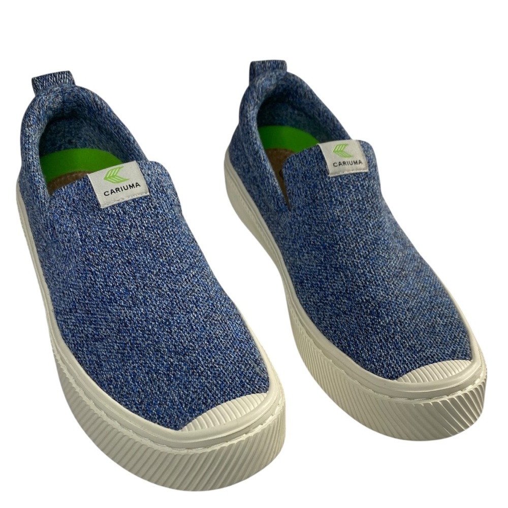 Cariuma Denim Blue Slip-On Sneakers 6.5 women’s/5 men’s - Picture 3 of 14